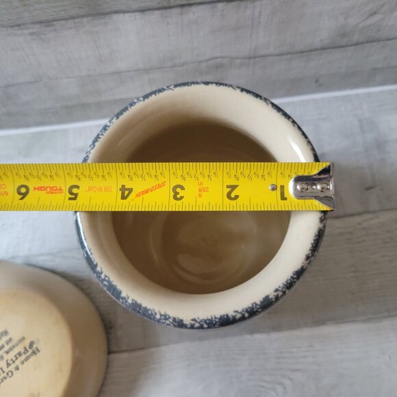 Home & Garden Party Lidded Canister Potpourri Jar Grapevine Fruit Design - Picture 8 of 9